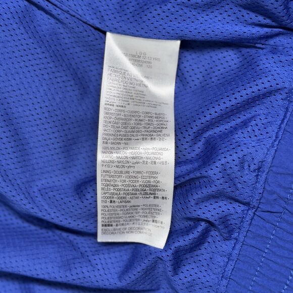 Nike Air Jordan Jacket Boys Large Multicolor Colorblock Windbreaker Streetwear - Picture 9 of 11